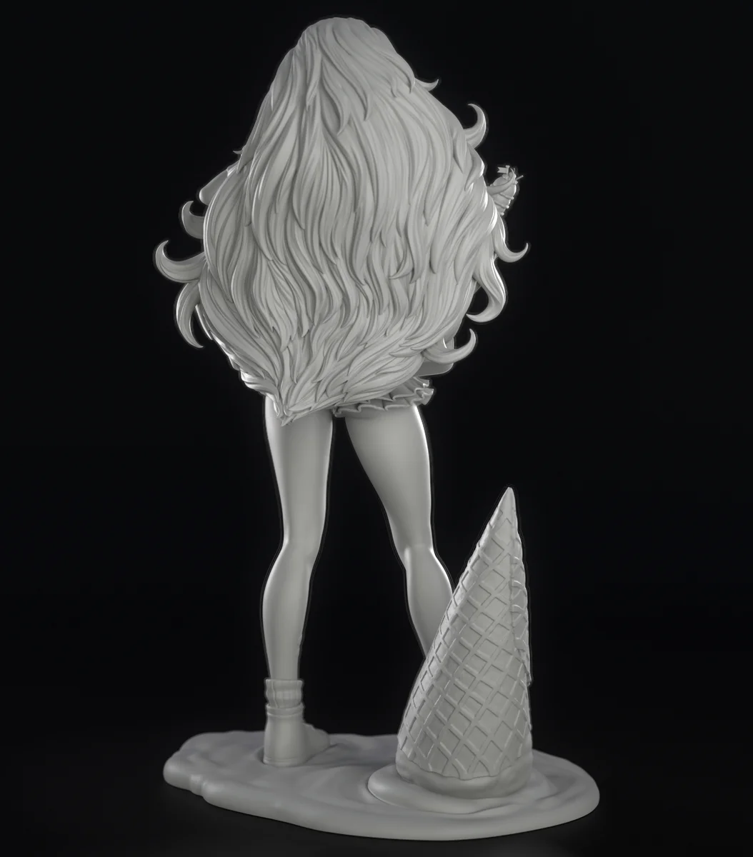 Princess Peach | Fan Art | 3D Printed Resin Model Garage Kit | *Un-Painted* | Inari Figure 9