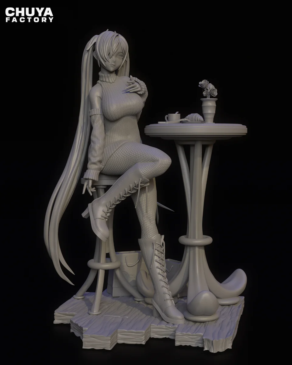 Cinderella | Fan Art | 3D Printed Resin Model Garage Kit | *Un-Painted* | Chuya Factory 11