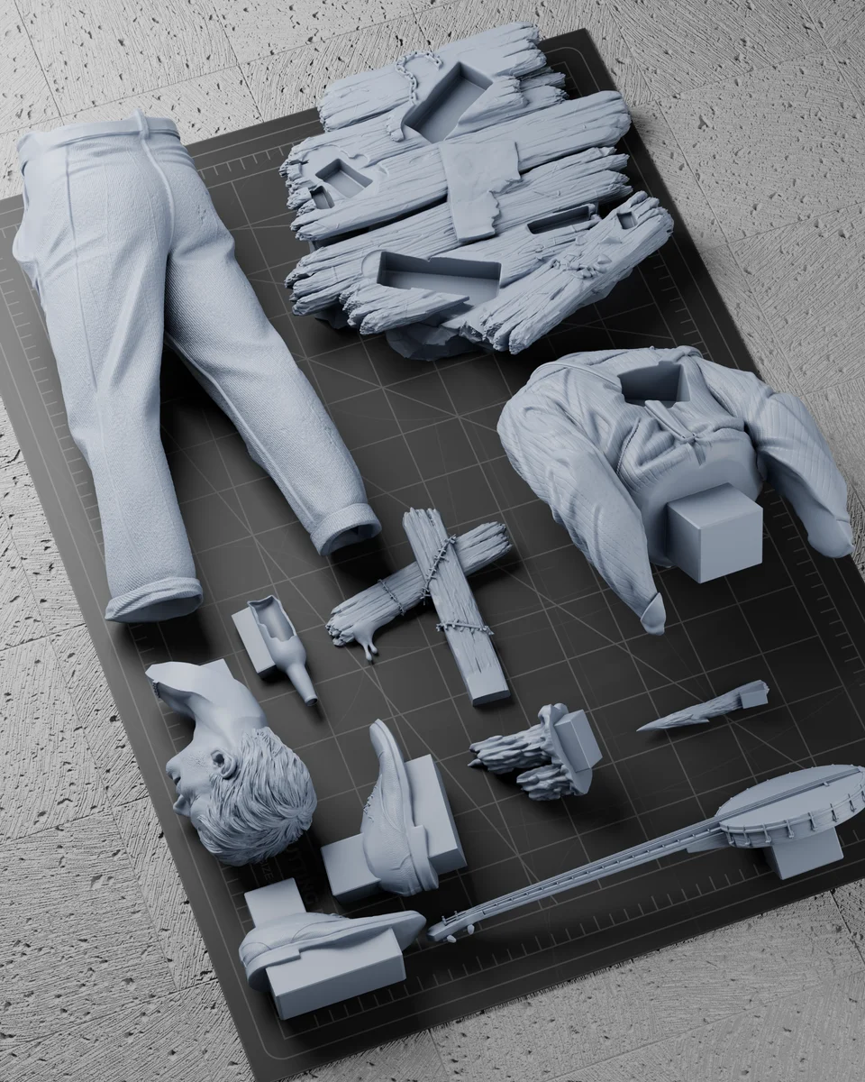 Remmick | Fan Art | 3D Printed Resin Model Garage Kit | *Un-Painted* | Zenith Studios 7