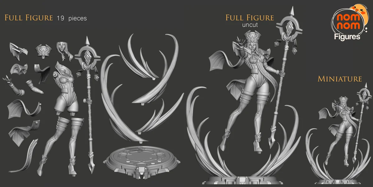 Inquisitor Whitemane | Fan Art | 3D Printed Resin Model Garage Kit | *Un-Painted* | Nomnom 3