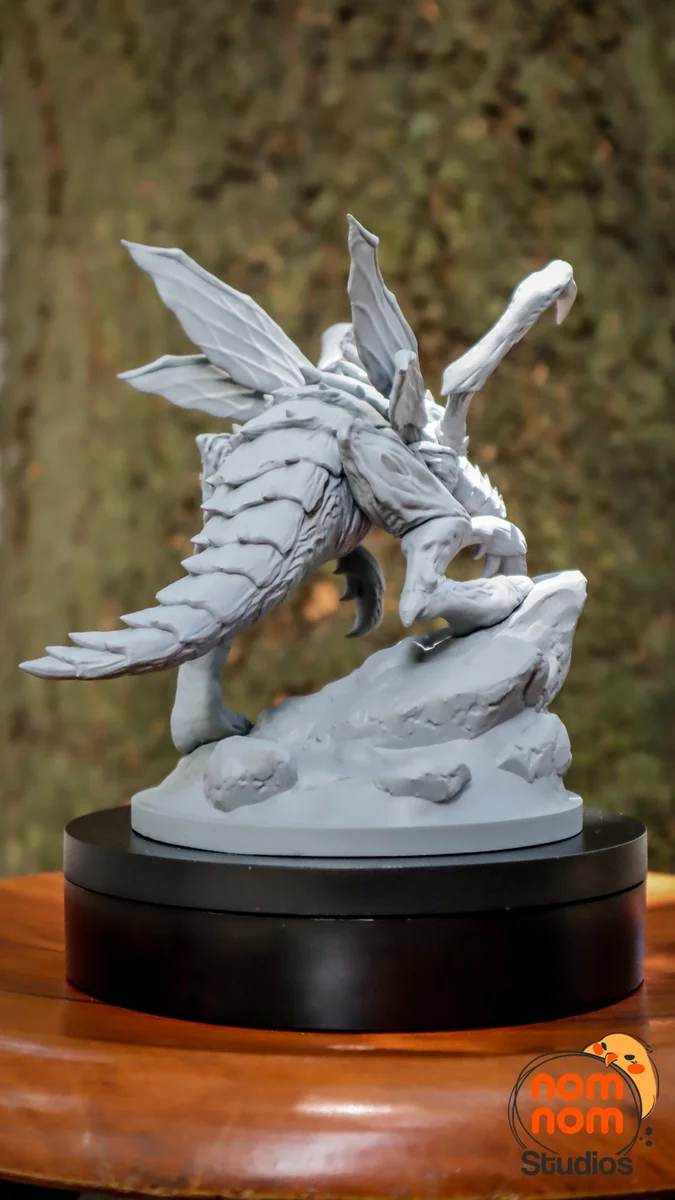 Chibi Zergling | Fan Art | 3D Printed Resin Model Garage Kit | *Un-Painted* | Nomnom 6