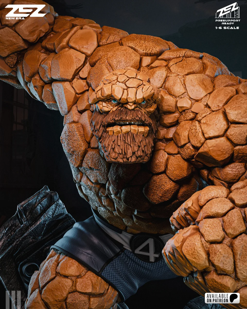 The Thing | Fan Art | 3D Printed Resin Model Garage Kit | *Un-Painted* | ZEZ Studio