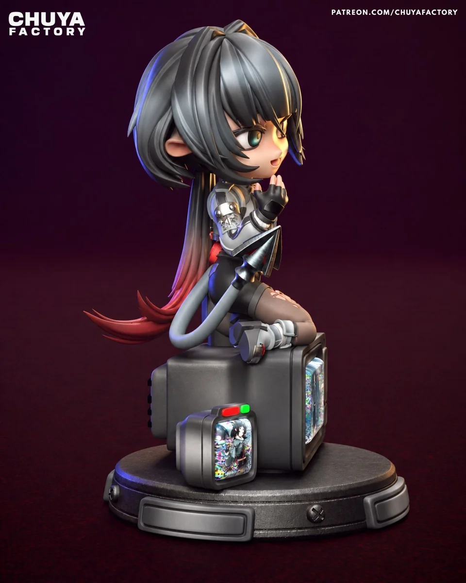 Chibi Jane Doe | Fan Art | 3D Printed Resin Model Garage Kit | *Un-Painted* | Chuya Factory 3
