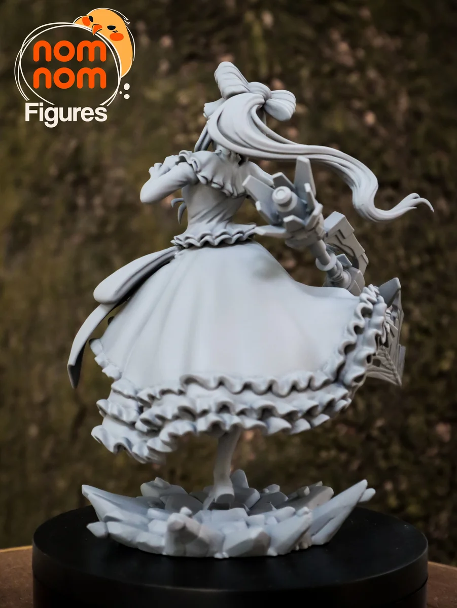 Shalltear Bloodfallen | Fan Art | 3D Printed Resin Model Garage Kit | *Un-Painted* | Nomnom 6