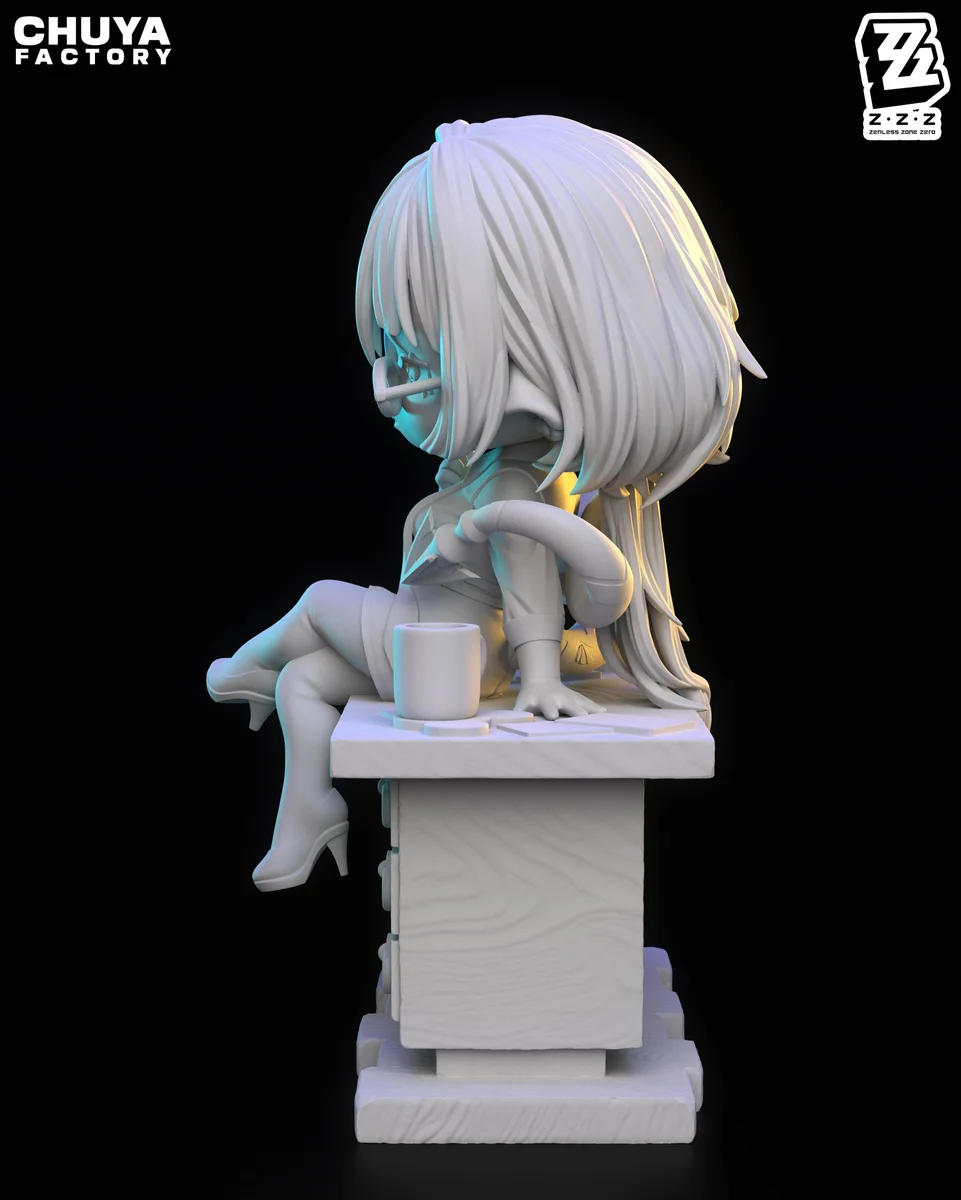 Chibi Jane Doe | Fan Art | 3D Printed Resin Model Garage Kit | *Un-Painted* | Chuya Factory 14