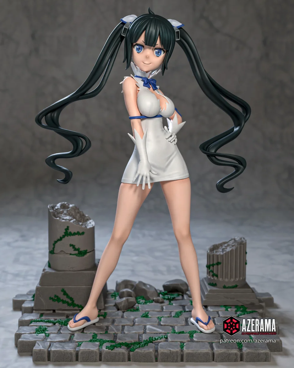 Hestia | Fan Art | 3D Printed Resin Model Garage Kit | *Un-Painted* | Azerama 2