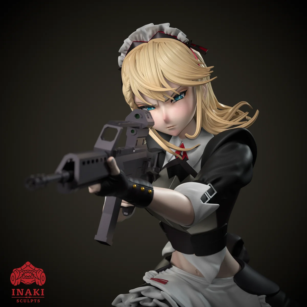 G36 | Fan Art | 3D Printed Resin Model Garage Kit | *Un-Painted* | Inaki Sculpts
