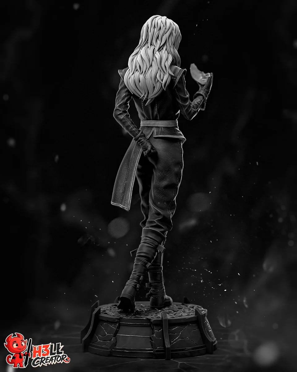 Alicia | Fan Art | 3D Printed Resin Model Garage Kit | *Un-Painted* | H3LL Creator 10