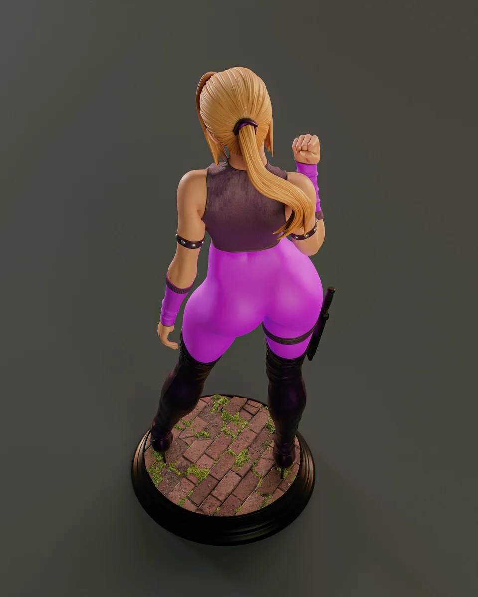 Nina Williams | Fan Art | 3D Printed Resin Model Garage Kit | *Un-Painted* | Abe3D 9