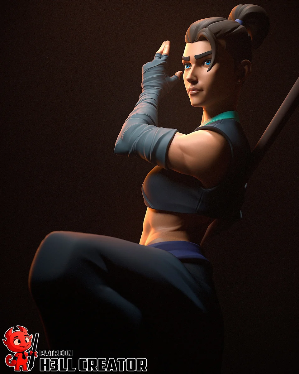 Beauregard Lionett | Fan Art | 3D Printed Resin Model Garage Kit | *Un-Painted* | H3LL Creator 5