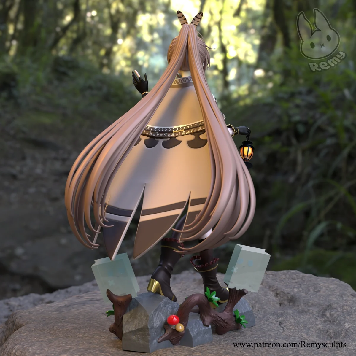 Nanashi Mumei | Fan Art | 3D Printed Resin Model Garage Kit | *Un-Painted* | Remy Sculpts 3