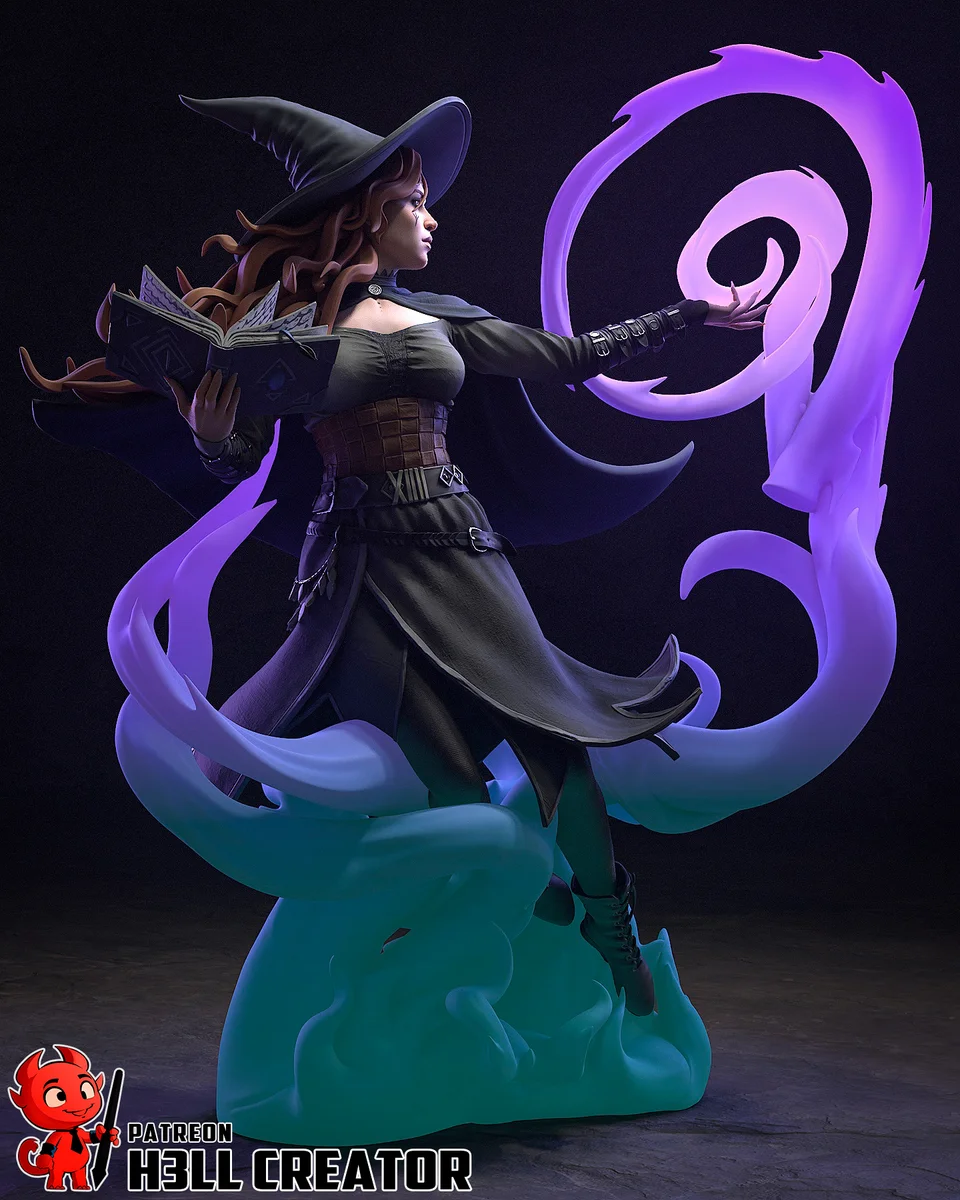Tasha | Fan Art | 3D Printed Resin Model Garage Kit | *Un-Painted* | H3LL Creator 4