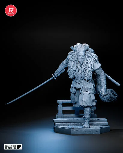 Great Shinobi Owl | Fan Art | 3D Printed Resin Model Garage Kit | *Un-Painted* | Rechtag 15