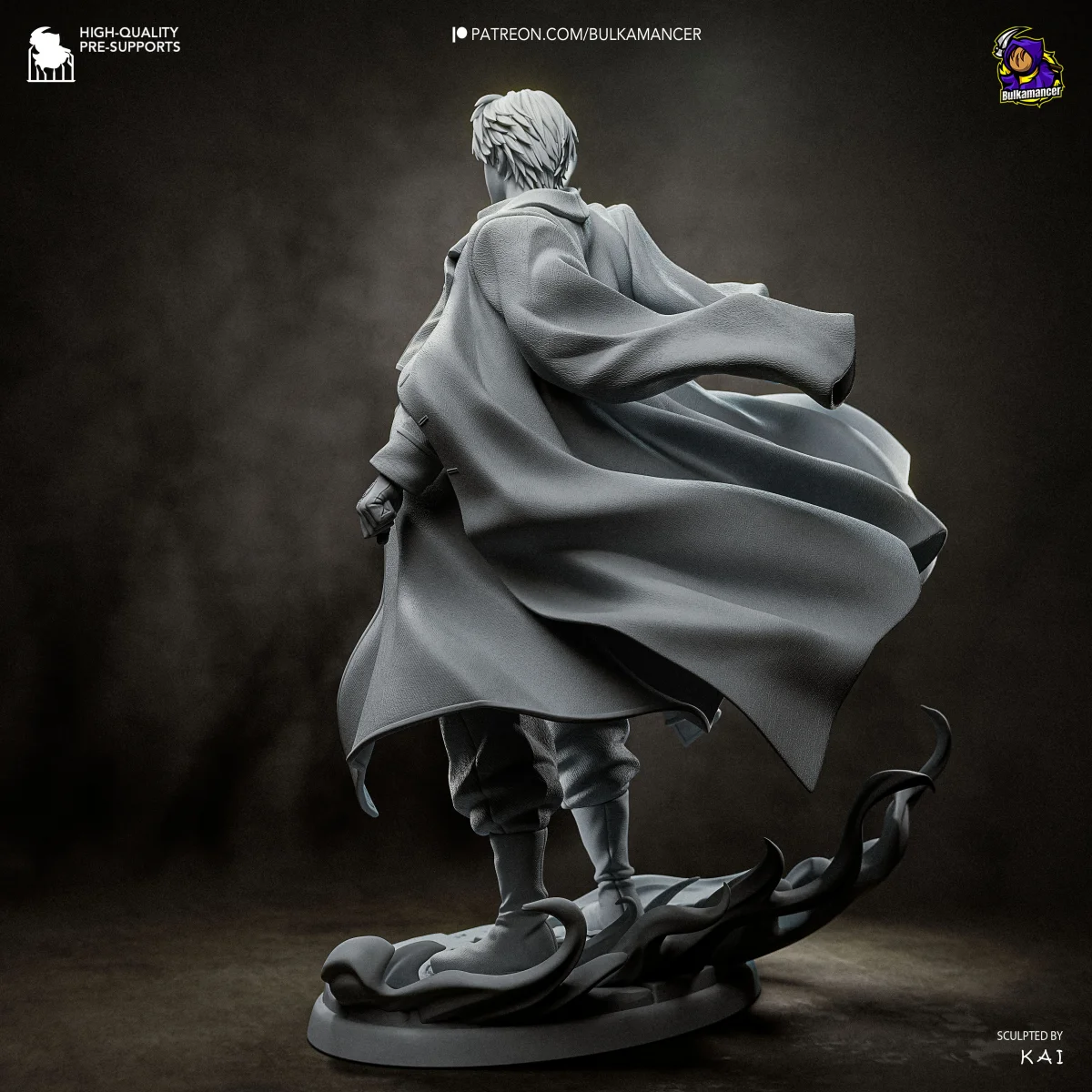 Roy Mustang | Fan Art | 3D Printed Resin Model Garage Kit | *Un-Painted* | Bulkamancer 7