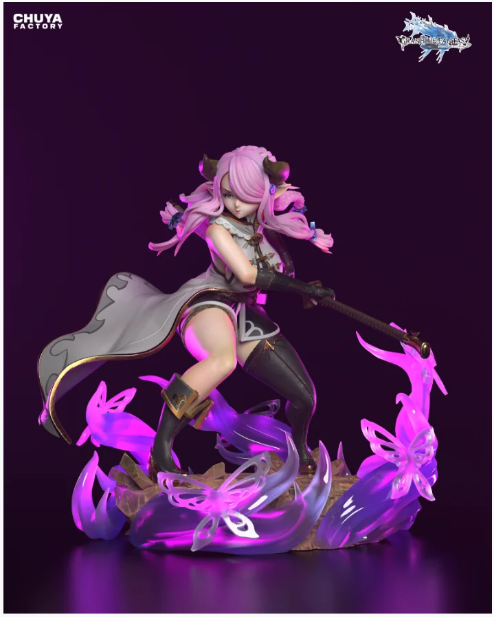 Narmaya | Fan Art | 3D Printed Resin Model Garage Kit | *Un-Painted* | Chuya Factory 4
