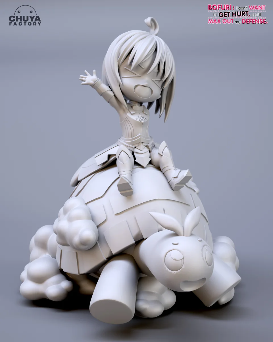 Chibi Maple | Fan Art | 3D Printed Resin Model Garage Kit | *Un-Painted* | Chuya Factory 6