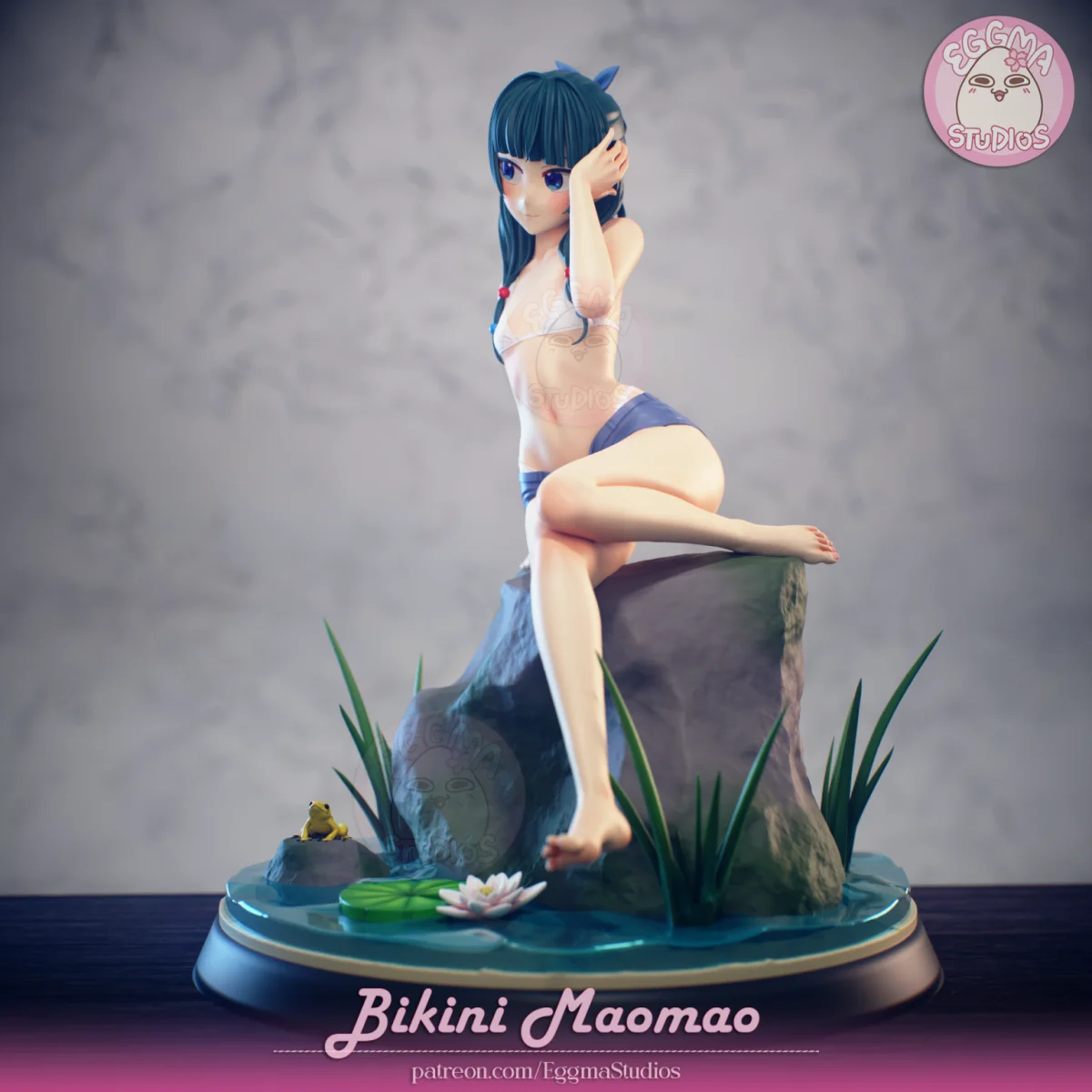 Maomao | Fan Art | 3D Printed Resin Model Garage Kit | *Un-Painted* | EggmaStudios 14
