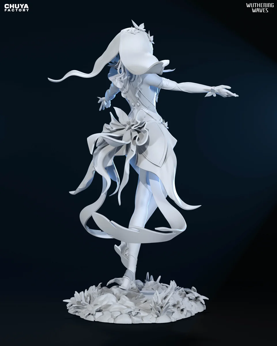 Shorekeeper | Fan Art | 3D Printed Resin Model Garage Kit | *Un-Painted* | Chuya Factory 17