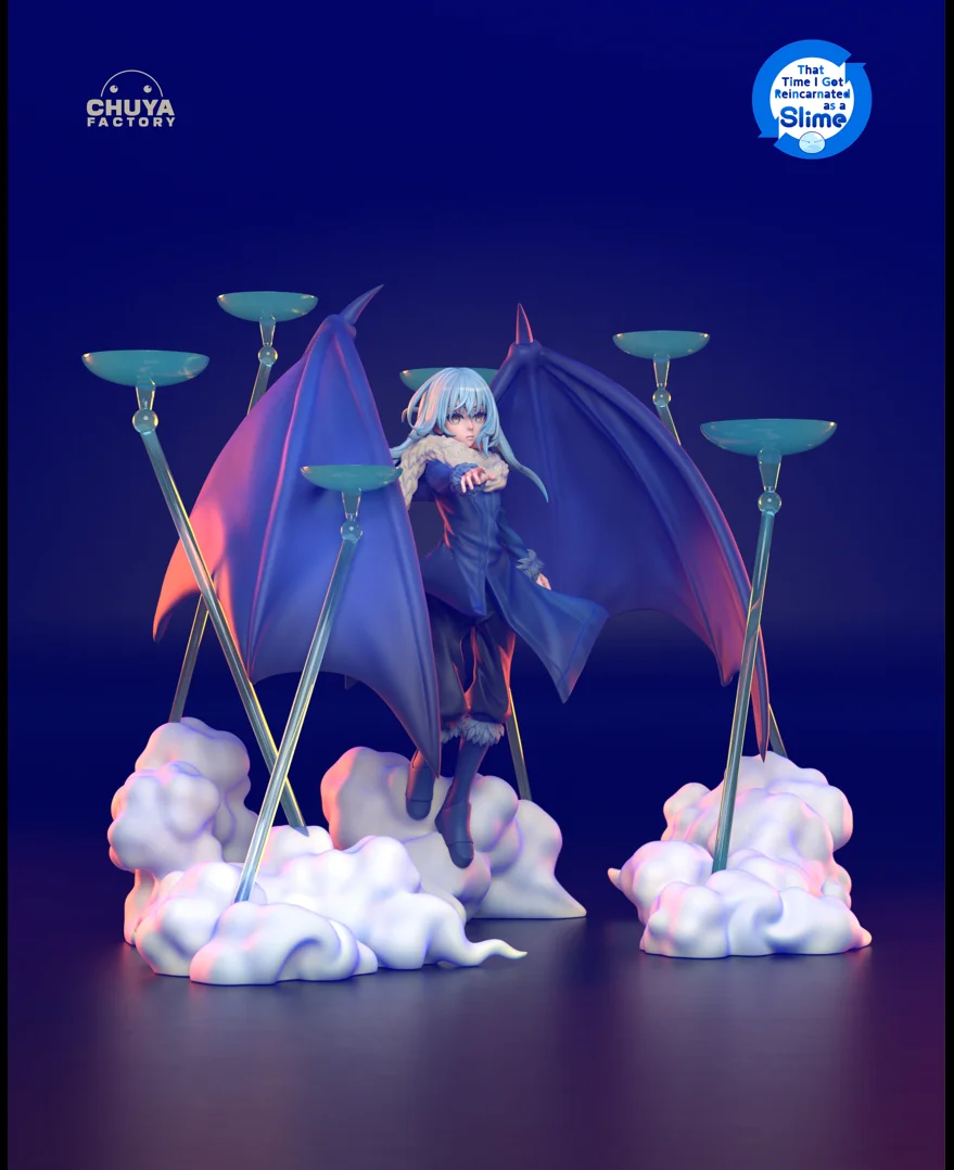 Rimuru Tempest | Fan Art | 3D Printed Resin Model Garage Kit | *Un-Painted* | Chuya Factory 3
