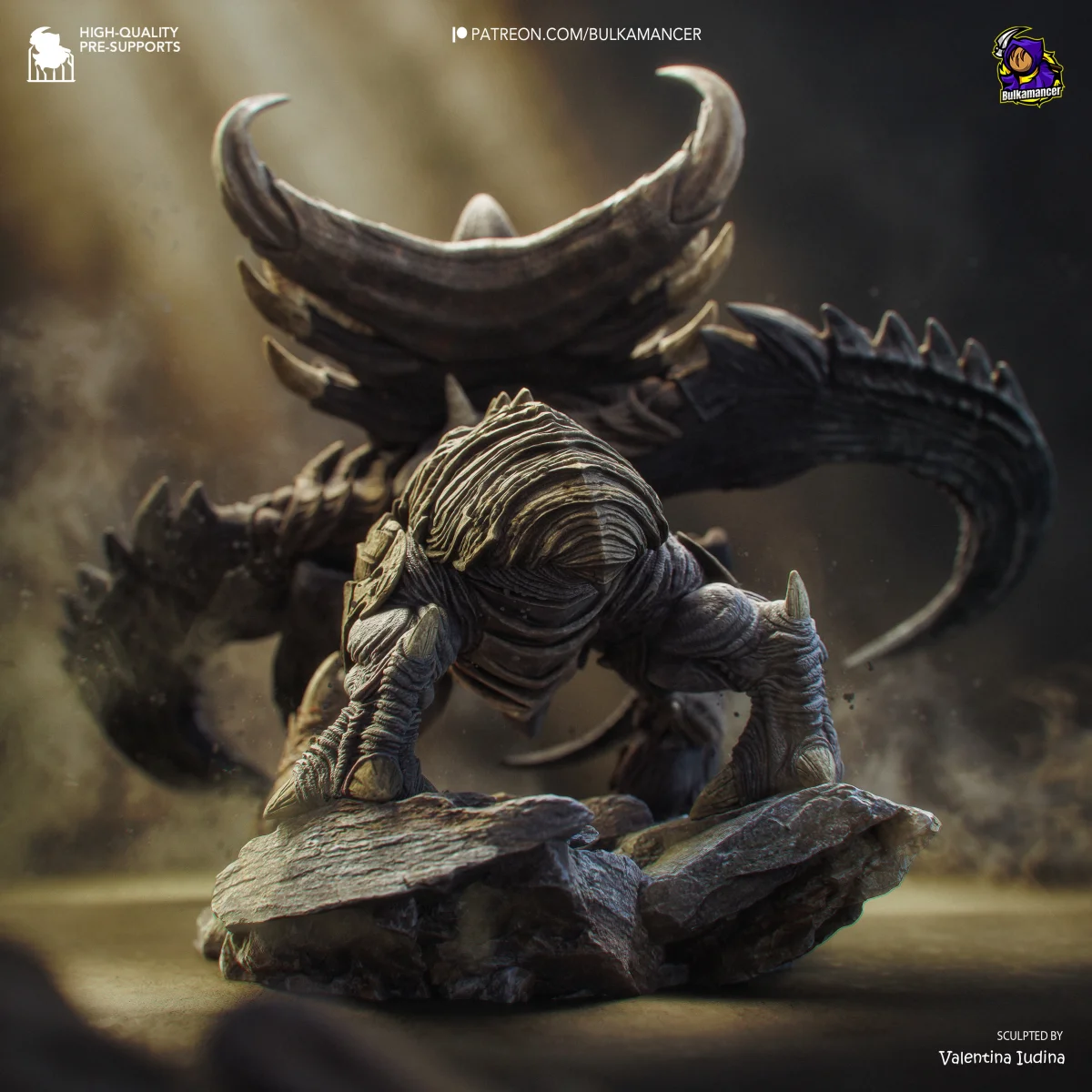 Ultralisk | Fan Art | 3D Printed Resin Model Garage Kit | *Un-Painted* | Bulkamancer 4