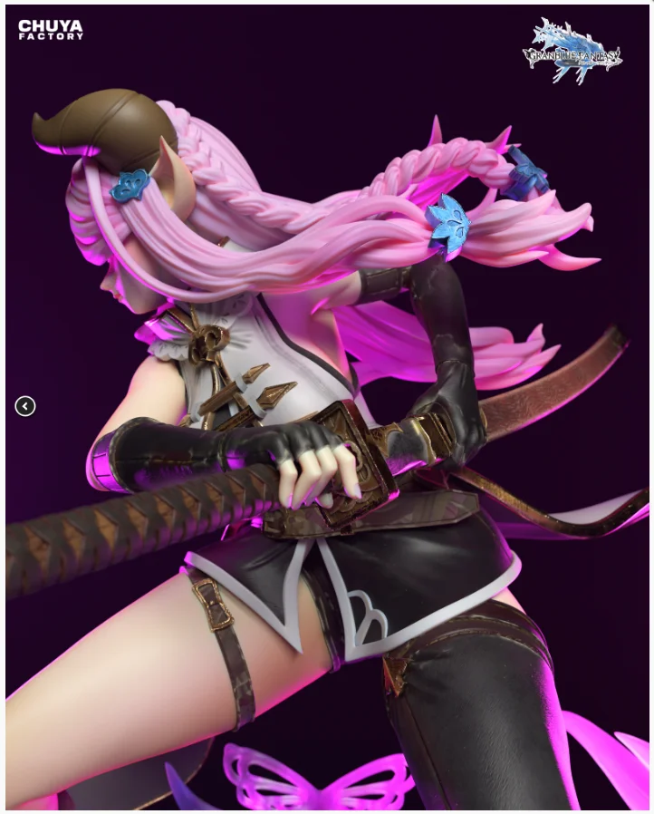 Narmaya | Fan Art | 3D Printed Resin Model Garage Kit | *Un-Painted* | Chuya Factory 6