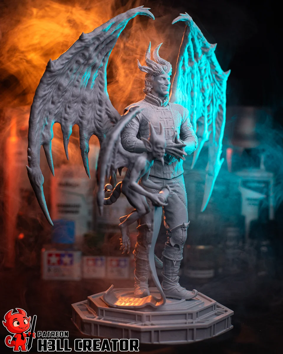 Raphael | Fan Art | 3D Printed Resin Model Garage Kit | *Un-Painted* | H3LL Creator 12