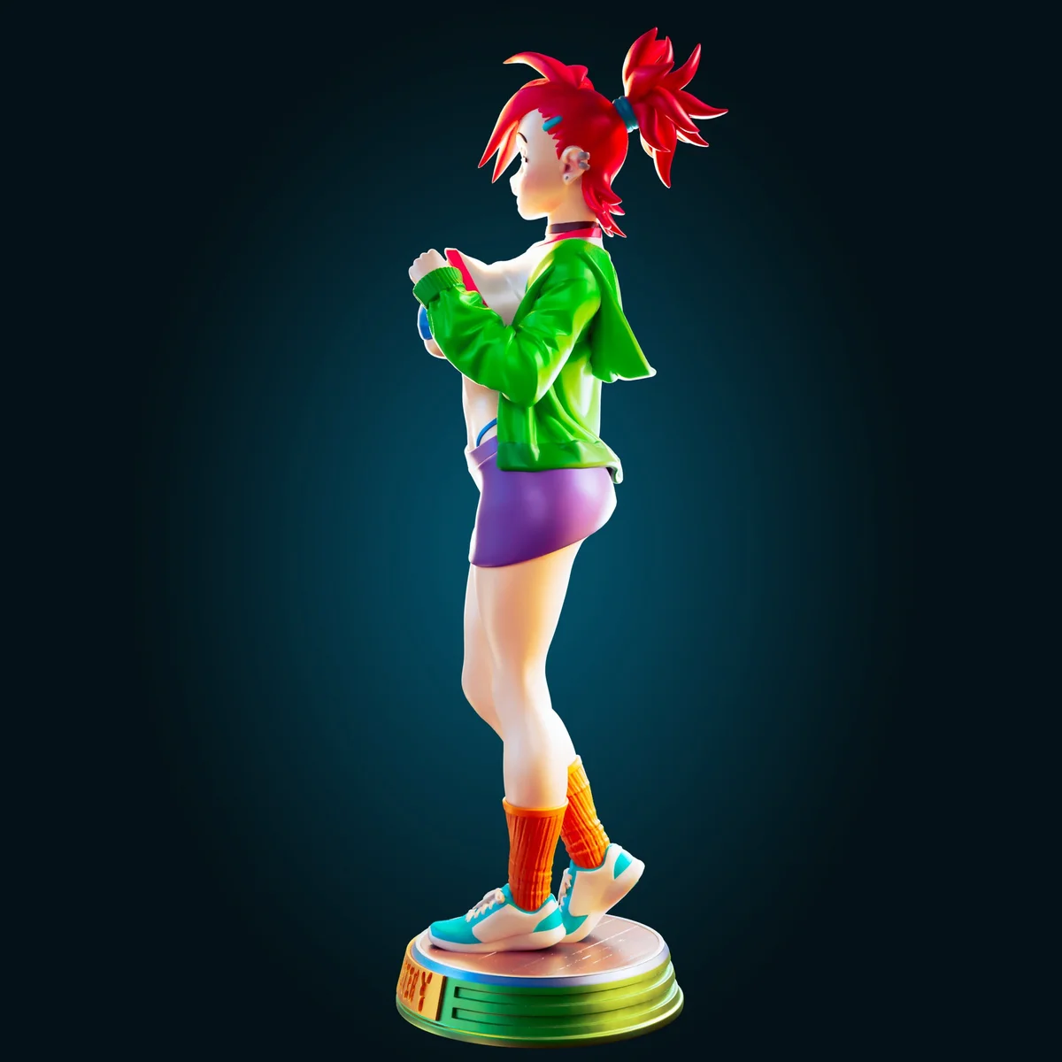 Frankie | Fan Art | 3D Printed Resin Model Garage Kit | *Un-Painted* | Officer Rhu 3