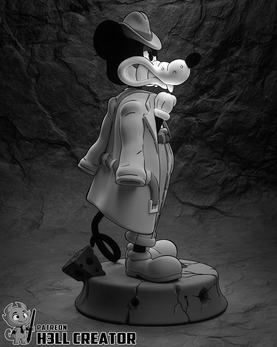 Jack Pepper | Fan Art | 3D Printed Resin Model Garage Kit | *Un-Painted* | H3LL Creator 5