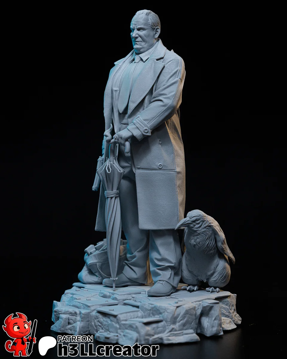 Oswald "Oz" Cobb | Fan Art | 3D Printed Resin Model Garage Kit | *Un-Painted* | H3LL Creator 10