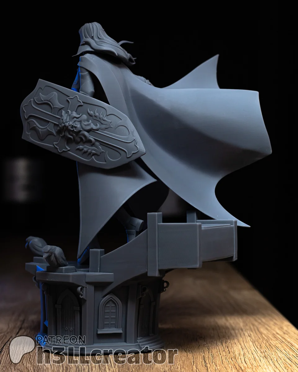 Alucard | Fan Art | 3D Printed Resin Model Garage Kit | *Un-Painted* | H3LL Creator 7