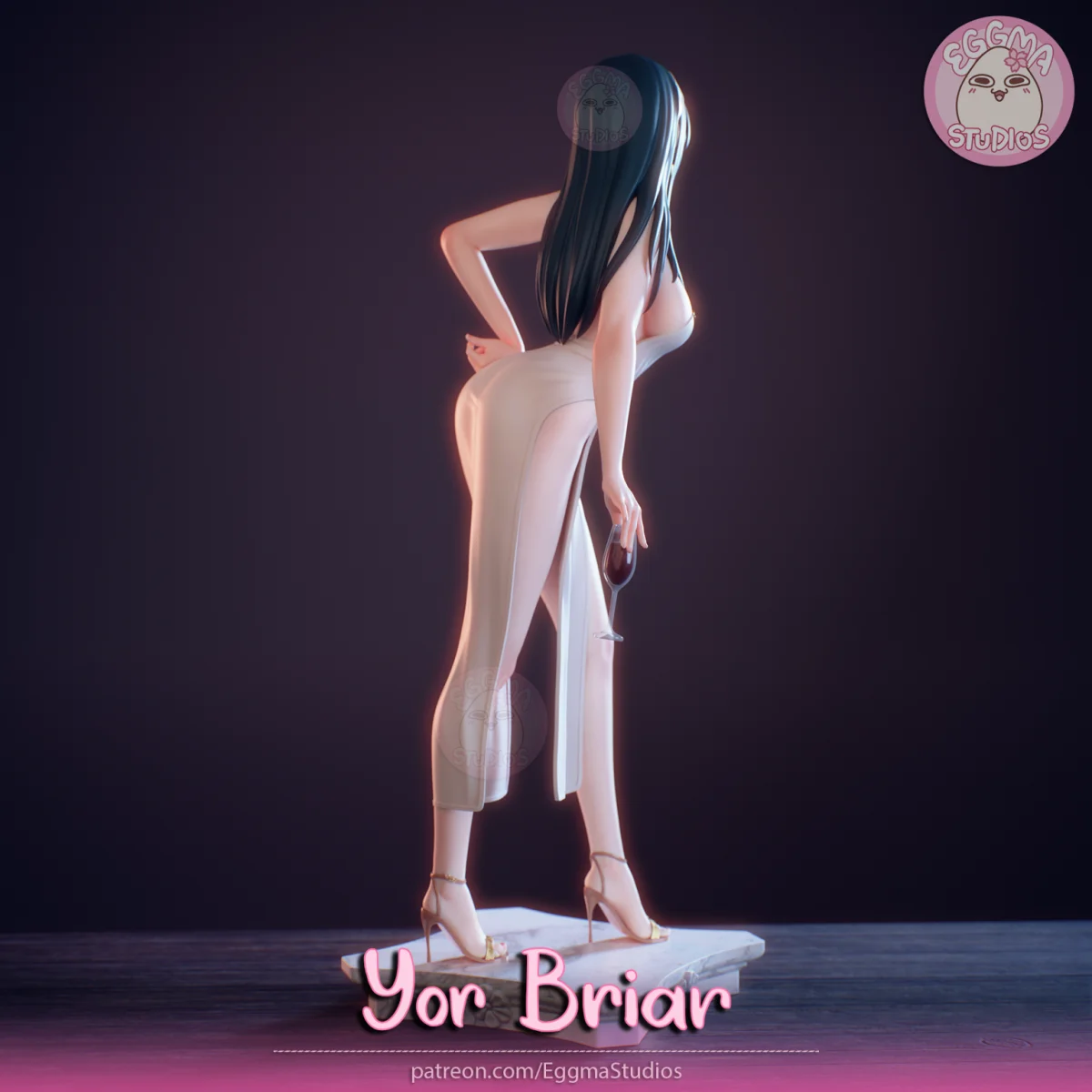 Yor Briar | Fan Art | 3D Printed Resin Model Garage Kit | *Un-Painted* | EggmaStudios 6