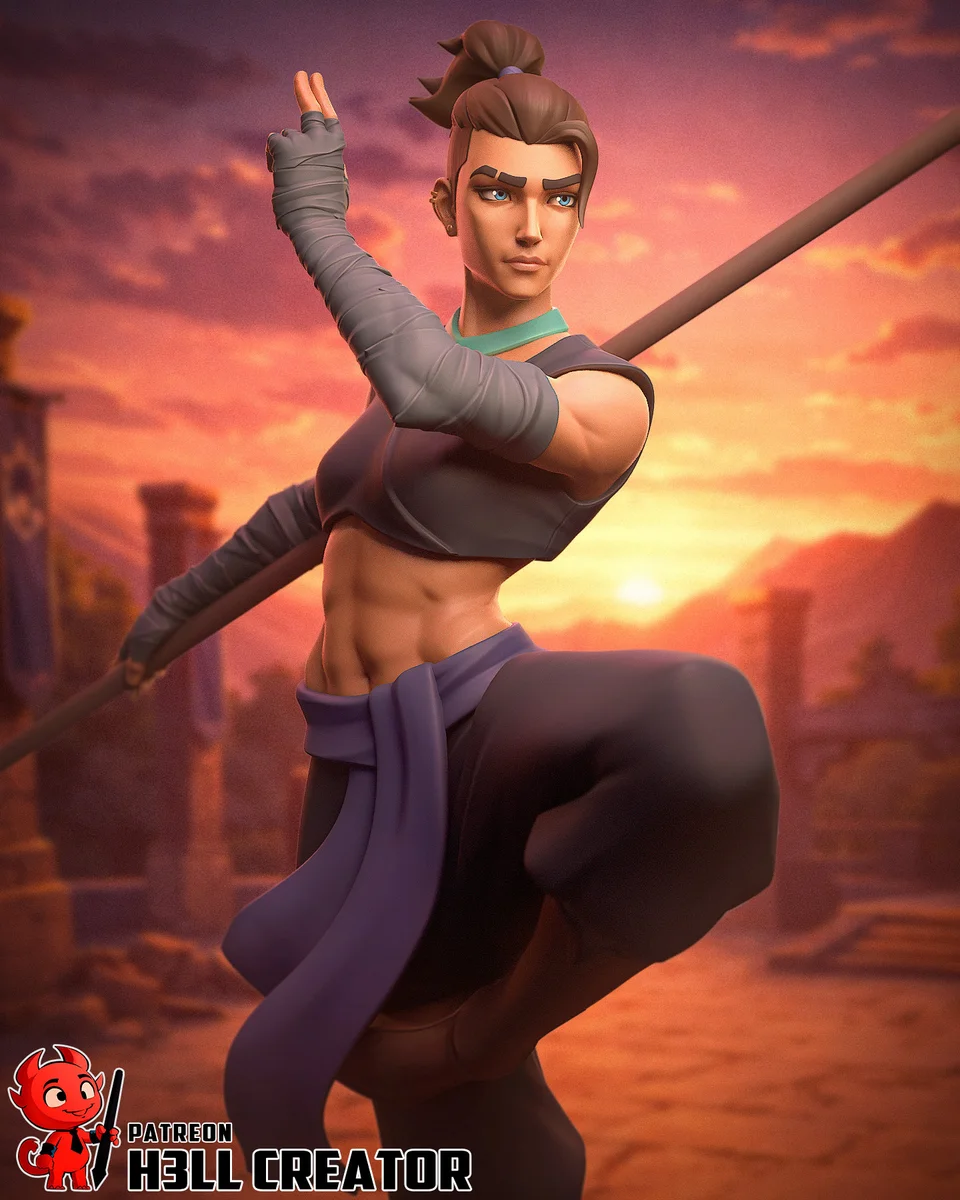 Beauregard Lionett | Fan Art | 3D Printed Resin Model Garage Kit | *Un-Painted* | H3LL Creator