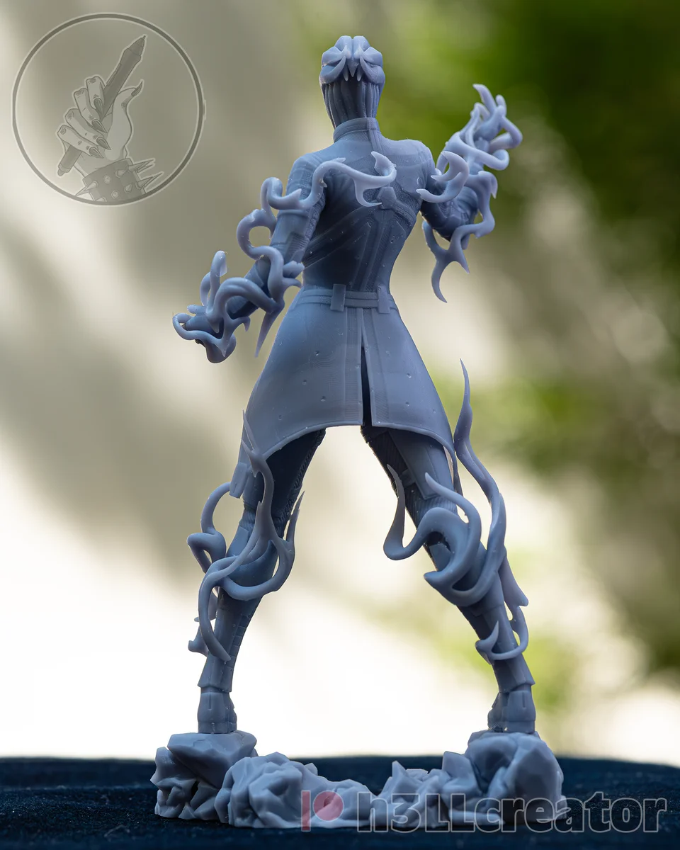 Liara Remake | Fan Art | 3D Printed Resin Model Garage Kit | *Un-Painted* | H3LL Creator 9