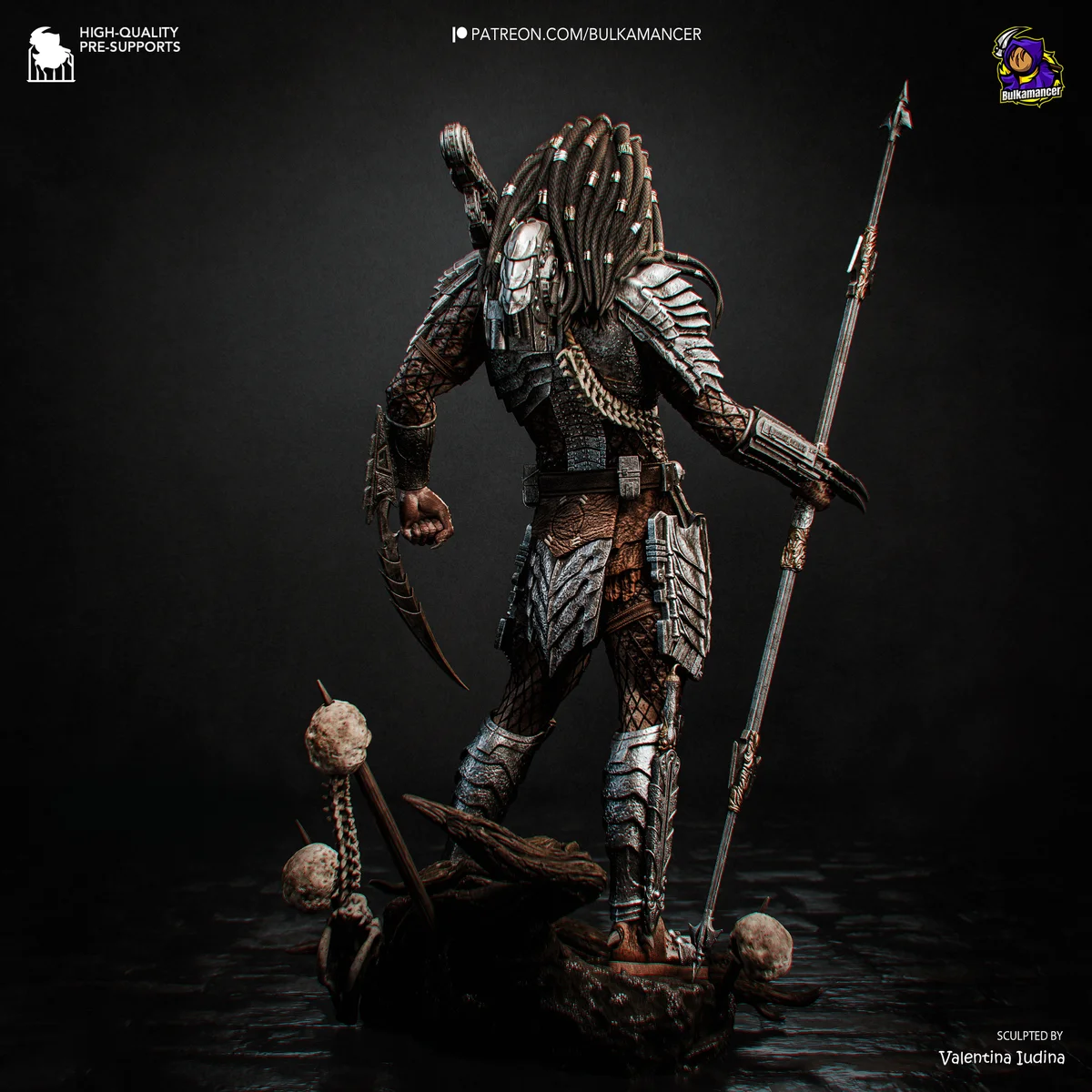 Predator | Fan Art | 3D Printed Resin Model Garage Kit | *Un-Painted* | Bulkamancer 7