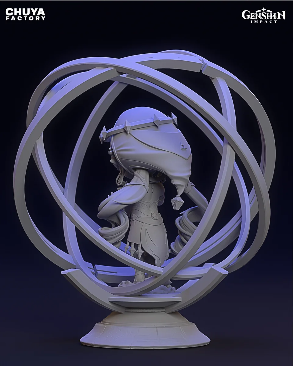 Chibi Layla | Fan Art | 3D Printed Resin Model Garage Kit | *Un-Painted* | Chuya Factory 12