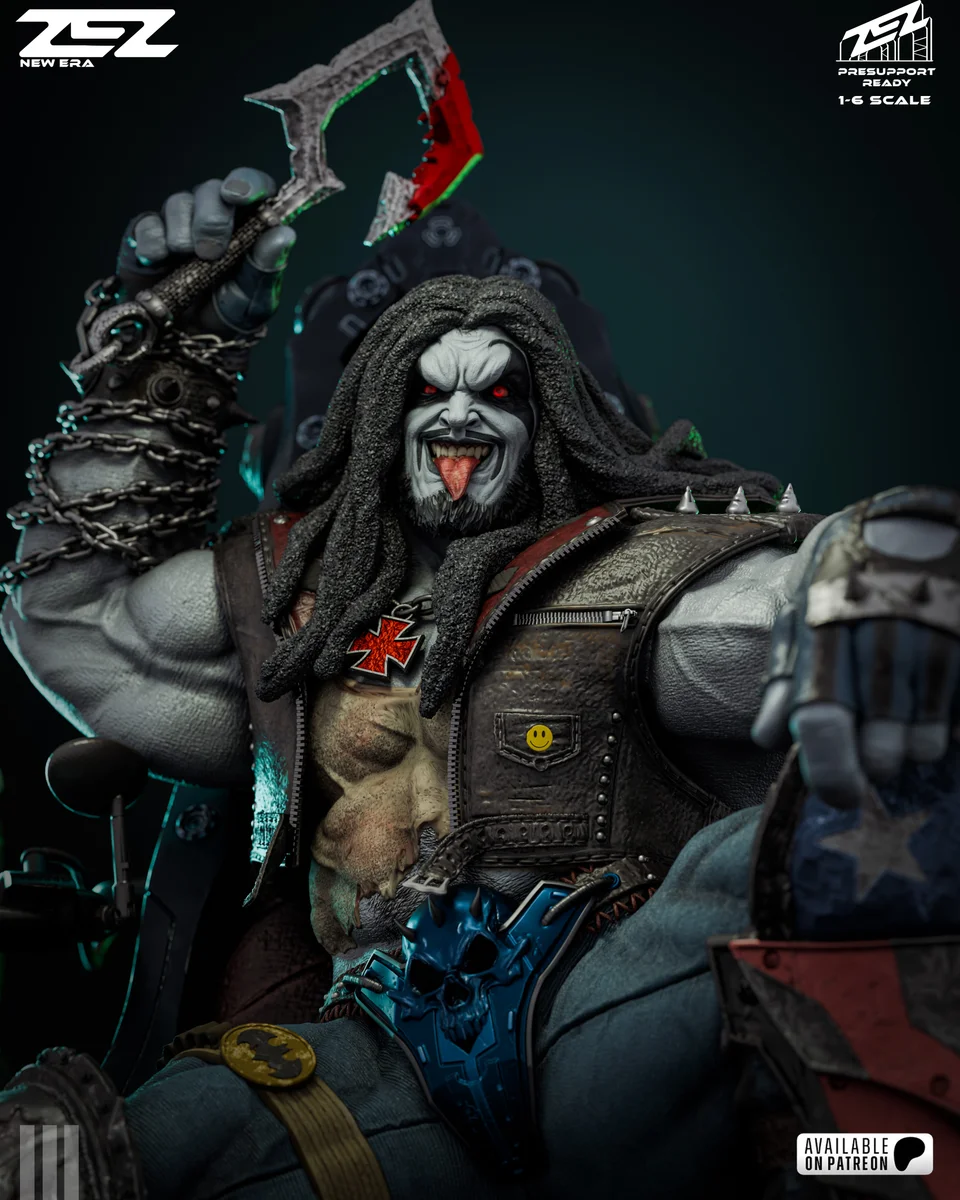 Lobo Throne | Fan Art | 3D Printed Resin Model Garage Kit | *Un-Painted* | ZEZ Studio 4