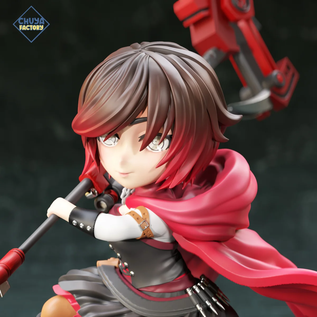 Chibi Ruby Rose | Fan Art | 3D Printed Resin Model Garage Kit | *Un-Painted* | Chuya Factory 3