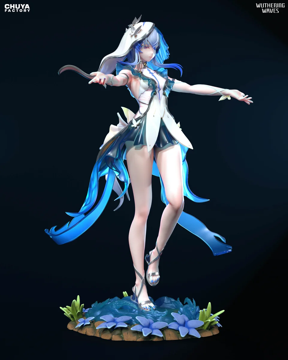 Shorekeeper | Fan Art | 3D Printed Resin Model Garage Kit | *Un-Painted* | Chuya Factory 4