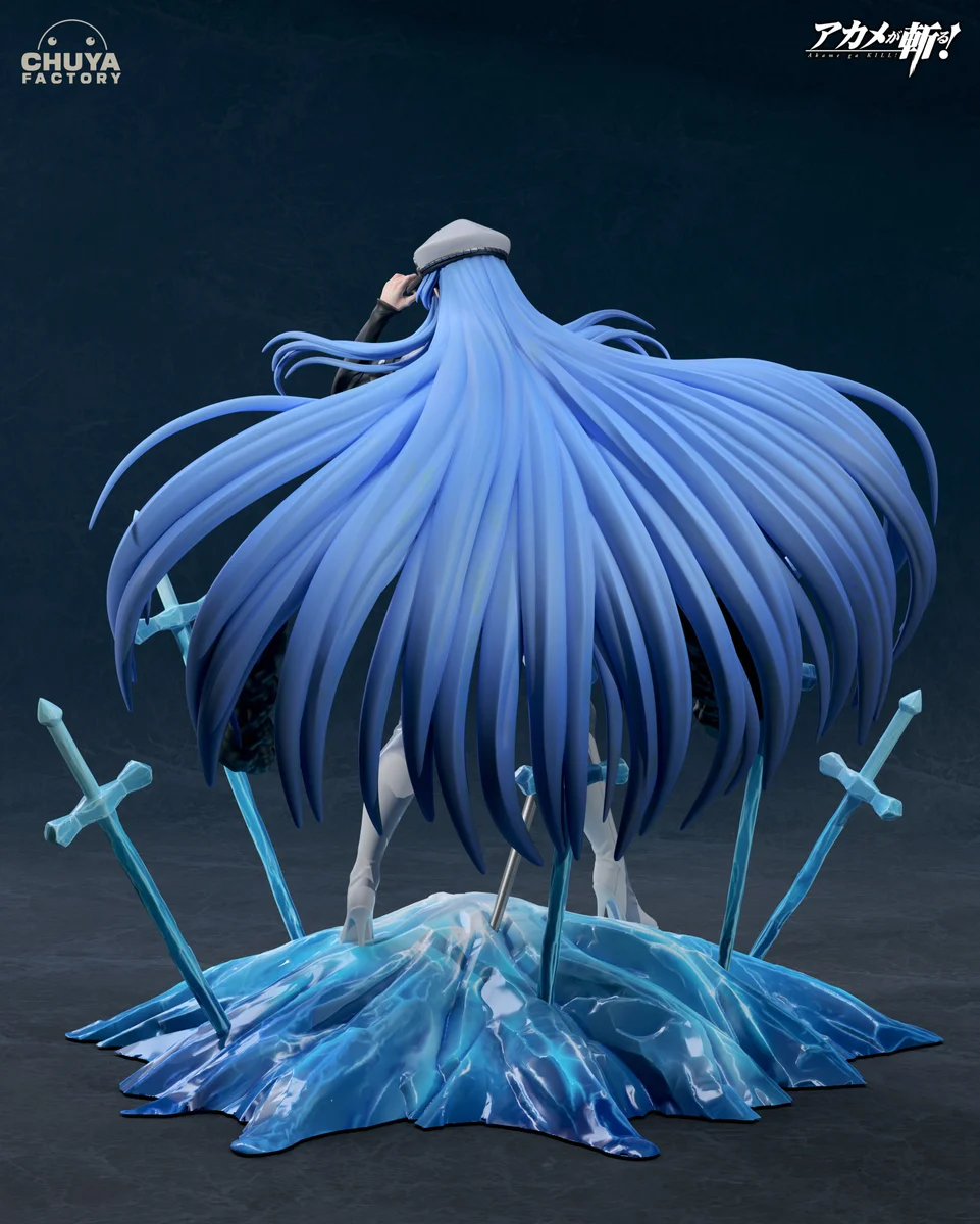 Esdeath | Fan Art | 3D Printed Resin Model Garage Kit | *Un-Painted* | Chuya Factory 8