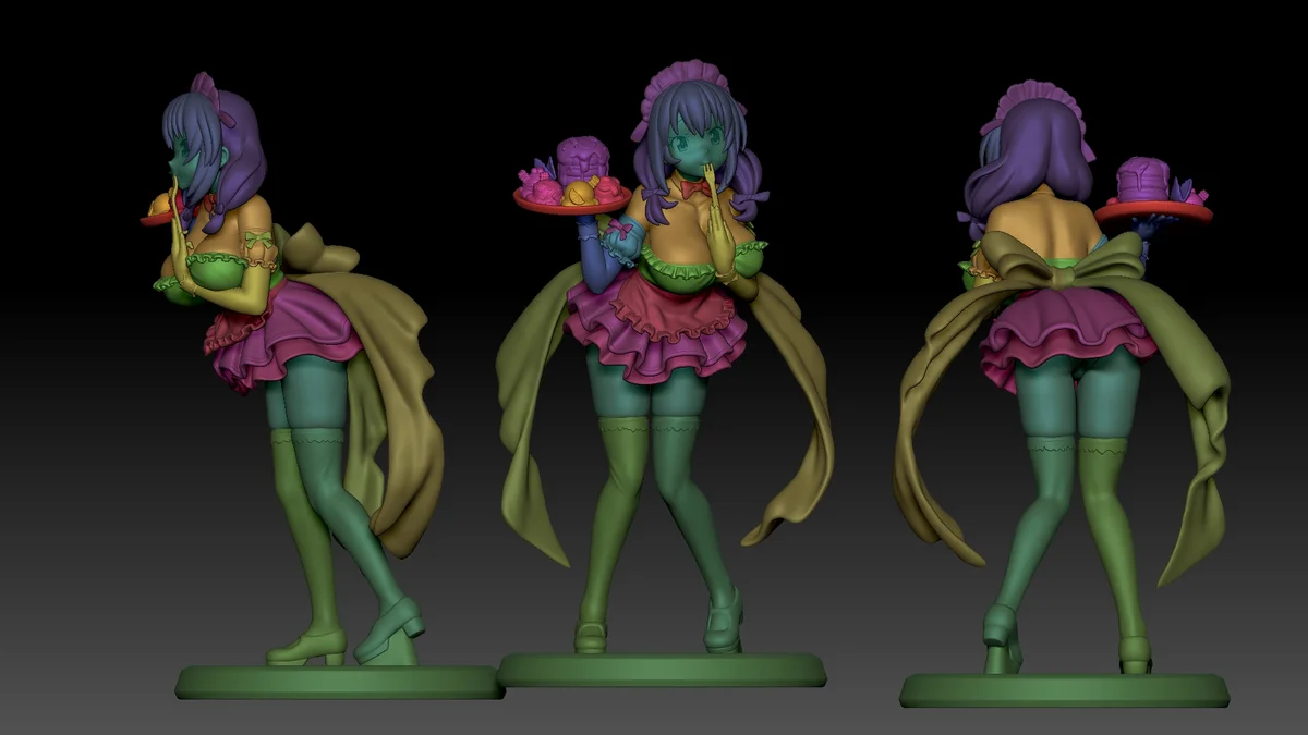 YunYun | Fan Art | 3D Printed Resin Model Garage Kit | *Un-Painted* | Sin3Dstudio 9