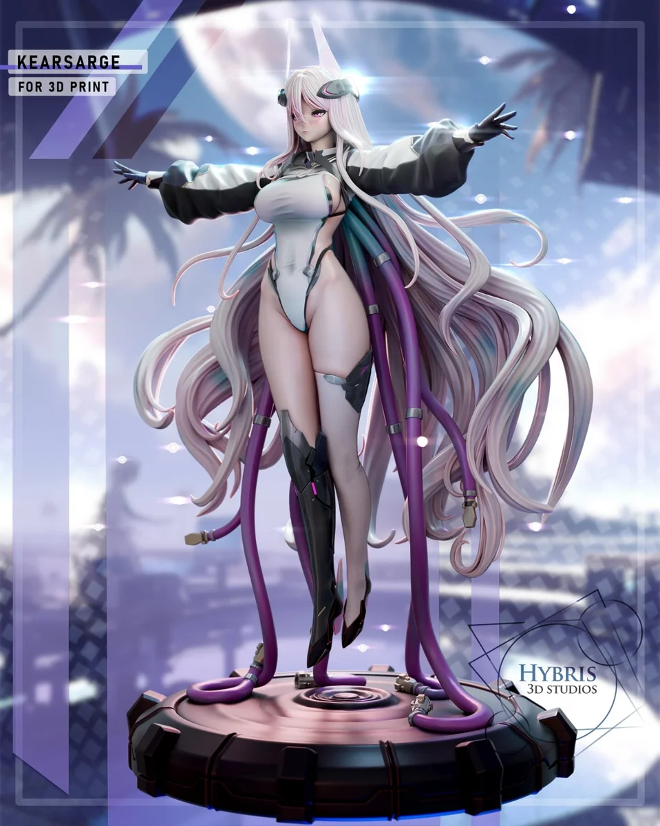 Kearsarge | Fan Art | 3D Printed Resin Model Garage Kit | *Un-Painted* | Hybris Studios 5