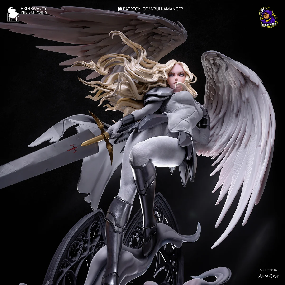 Teresa | Fan Art | 3D Printed Resin Model Garage Kit | *Un-Painted* | Bulkamancer 10