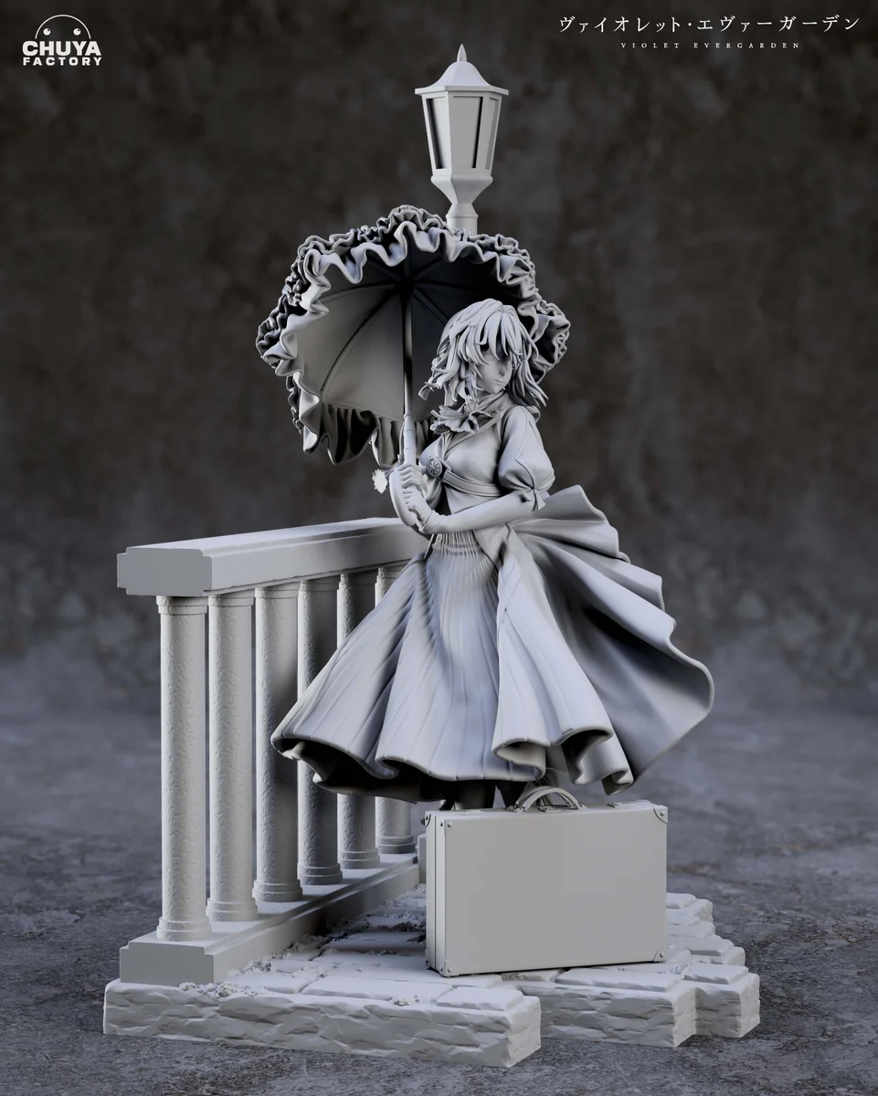 Violet Evergarden | Fan Art | 3D Printed Resin Model Garage Kit | *Un-Painted* | Chuya Factory 10