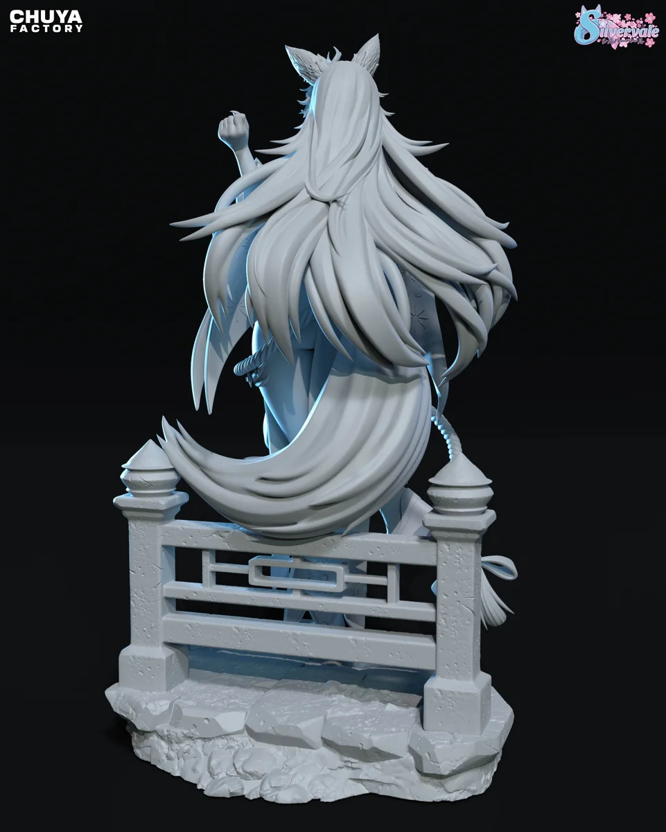 Silvervale | Fan Art | 3D Printed Resin Model Garage Kit | *Un-Painted* | Chuya Factory 14