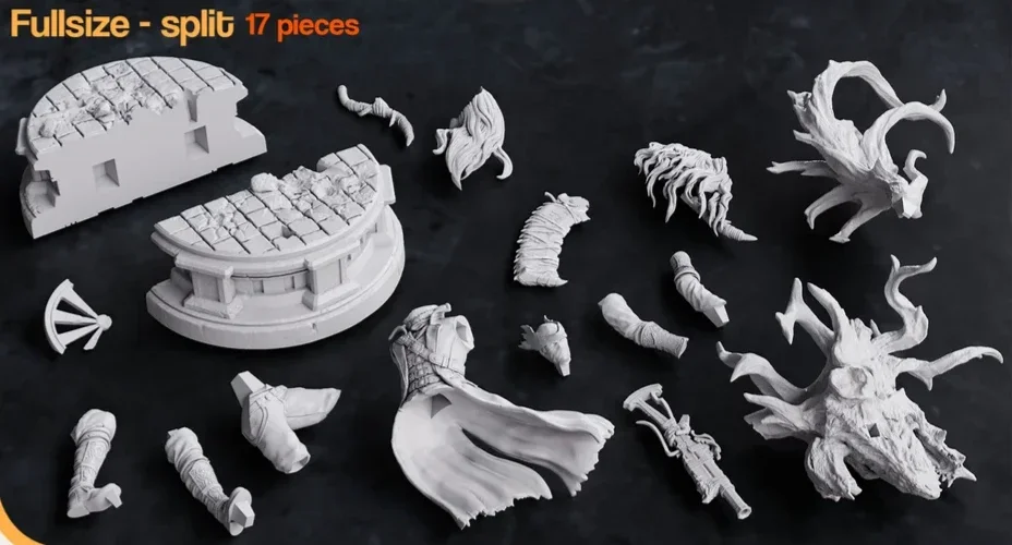 Hunter | Fan Art | 3D Printed Resin Model Garage Kit | *Un-Painted* | Nomnom 5