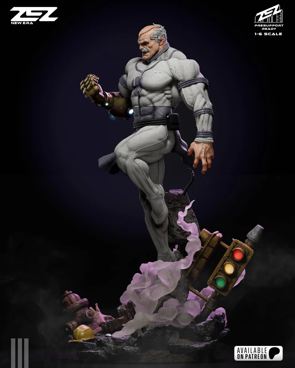 Conquest | Fan Art | 3D Printed Resin Model Garage Kit | *Un-Painted* | ZEZ Studio 6