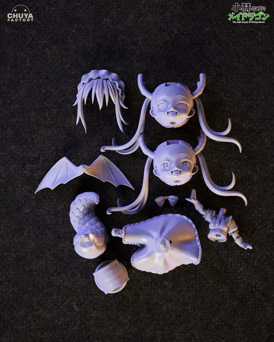 Chibi Tohru | Fan Art | 3D Printed Resin Model Garage Kit | *Un-Painted* | Chuya Factory 8