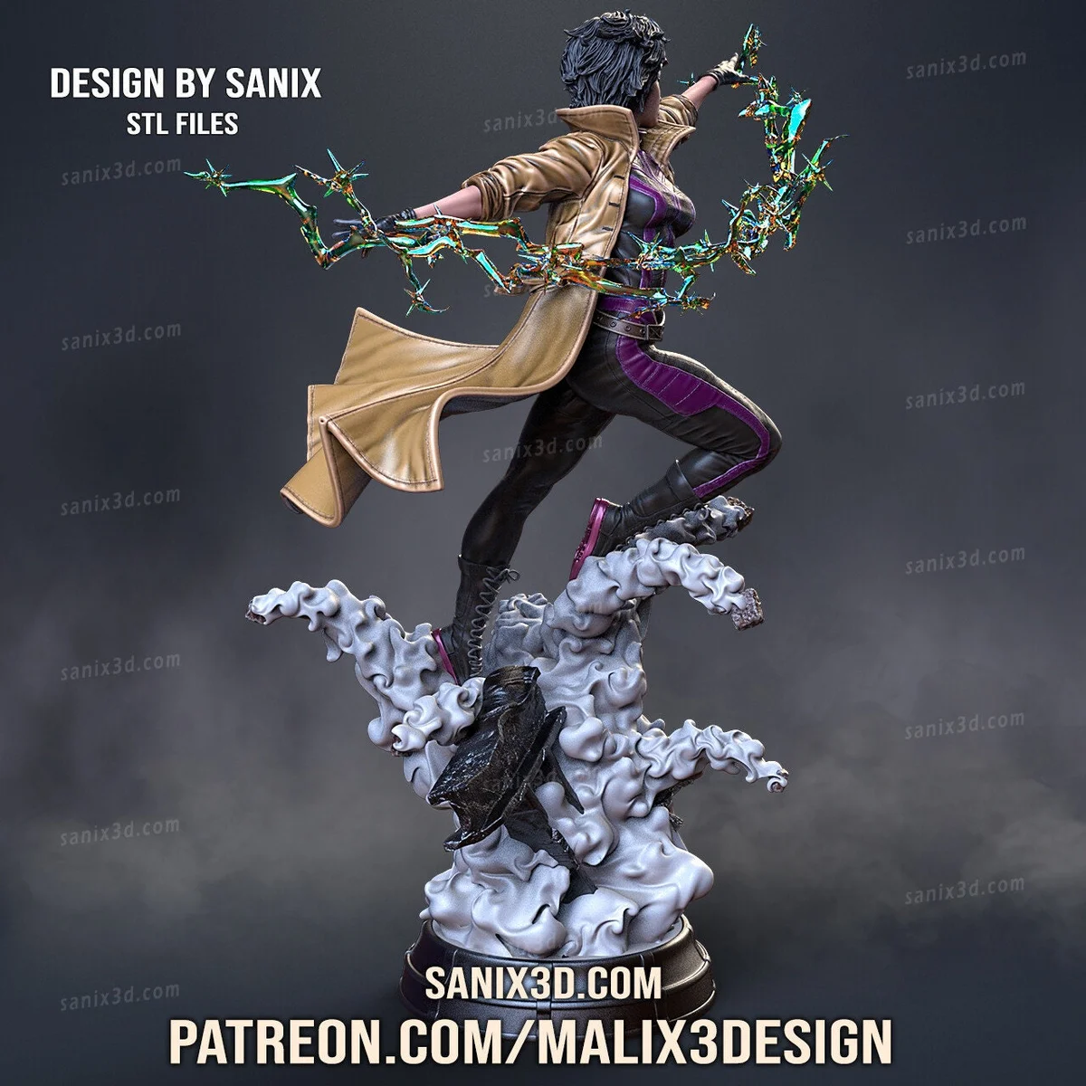 Jubilee | Fan Art | 3D Printed Resin Model Garage Kit | *Un-Painted* | Sanix3D 7