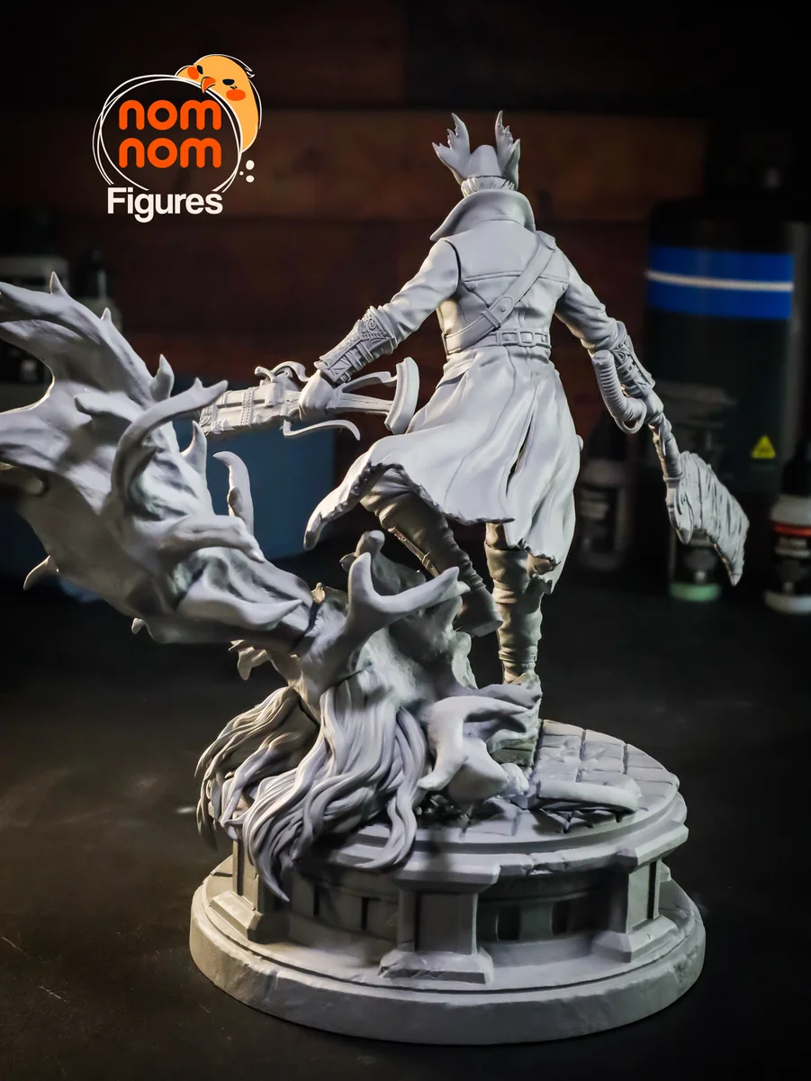 Hunter | Fan Art | 3D Printed Resin Model Garage Kit | *Un-Painted* | Nomnom 13