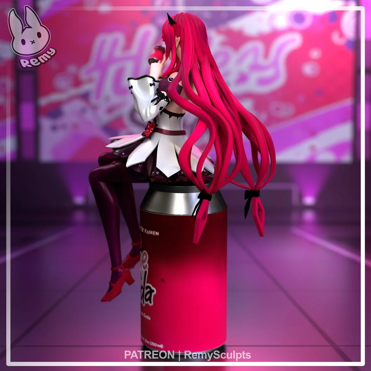 IRyS | Fan Art | 3D Printed Resin Model Garage Kit | *Un-Painted* | Remy Sculpts 5